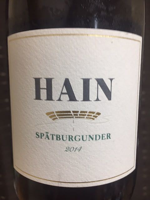 Hain Spätburgunder(ハイン シュペートブルグンダー)