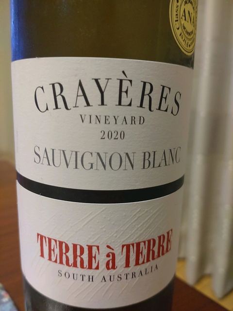 Terre à Terre Crayères Vineyard Sauvignon Blanc