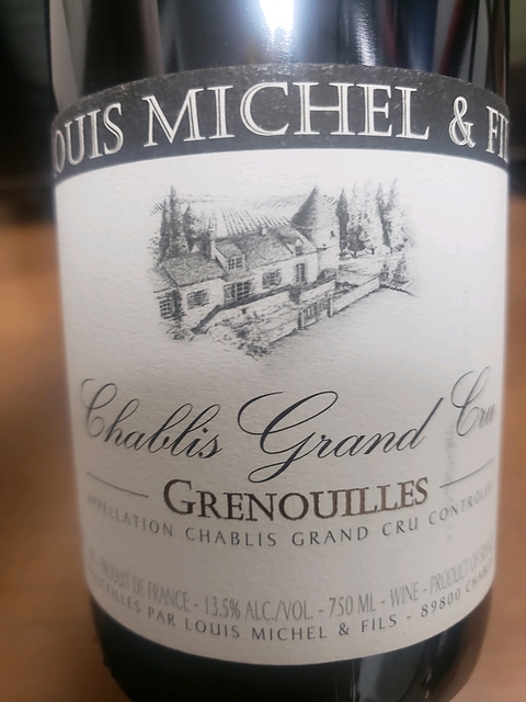 Louis Michel & Fils Chablis Grand Cru Grenouilles(ルイ・ミッシェル・エ・フィス シャブリ グラン・クリュ グルヌイユ)