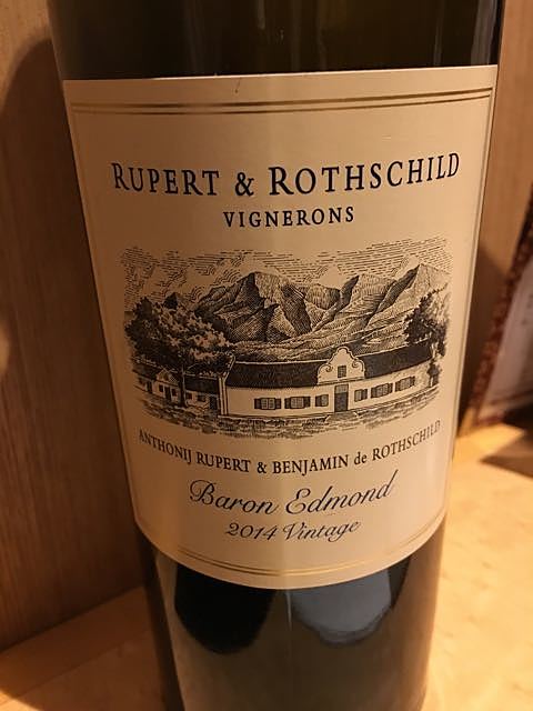 Rupert & Rothschild Baron Edmond 2014