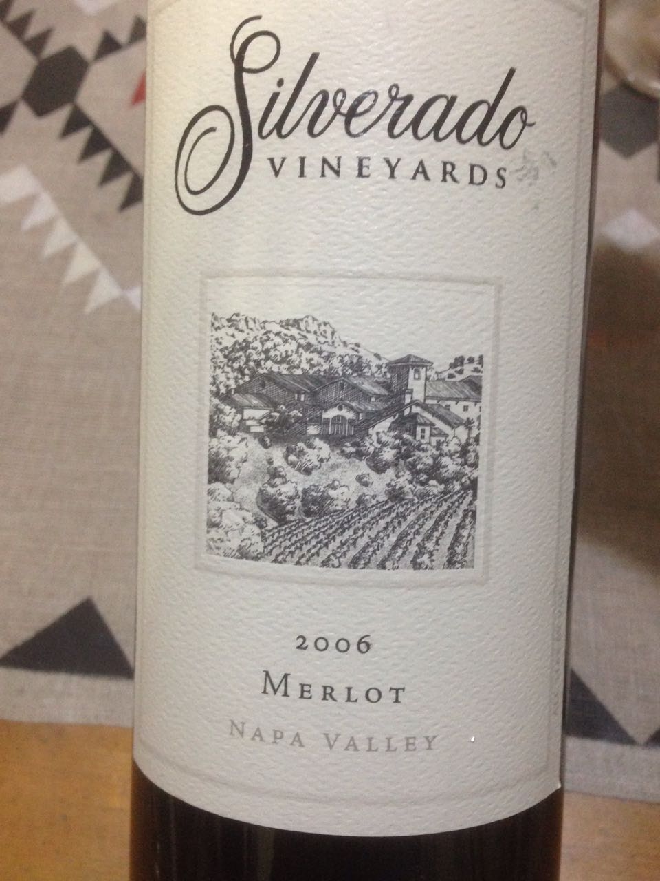 Silverado Vineyards Merlot 2006(シルヴァラード・ヴィンヤーズ