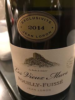 Jean Loron Pouilly Fuissé Les Vieux Murs