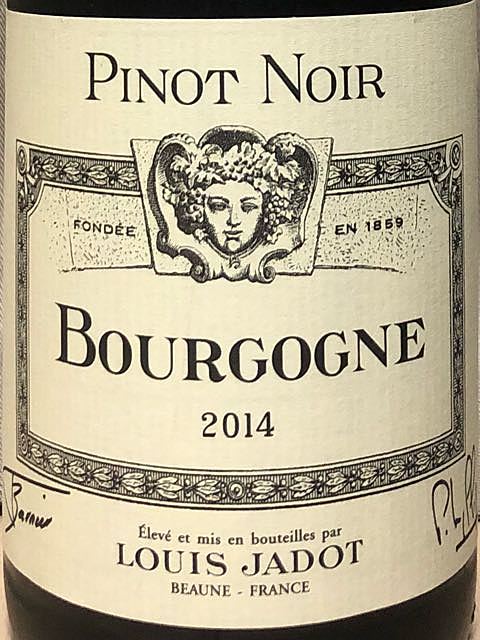 Louis Jadot Bourgogne Songes de Bacchus Pinot Noir(ルイ・ジャド ブルゴーニュ ソンジュ・ド・バッカス ピノ・ノワール)