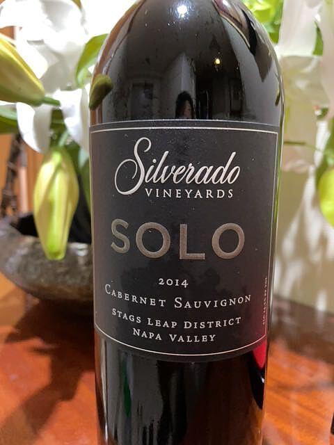 Silverado Vineyards Solo Cabernet Sauvignon 2014