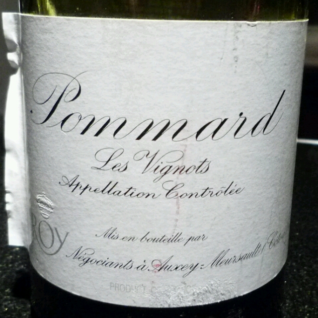 Maison Leroy Pommard Les Vignots(メゾン・ルロワ ポマール