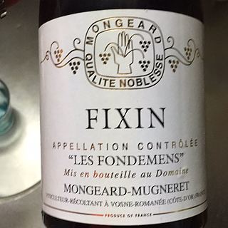 Mongeard Mugneret Fixin Les Fondemens