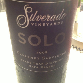 Silverado Vineyards Solo Cabernet Sauvignon 2008