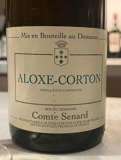 Comte Senard Aloxe Corton Blanc