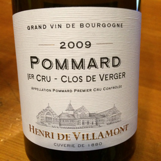 Henri de Villamont Pommard 1er Cru Clos de Verger