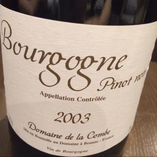 Dom. de la Combe Bourgogne Pinot Noir