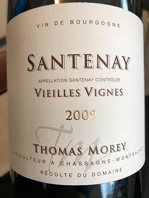 Thomas Morey Santenay Vieilles Vignes(トマ・モレ サントネイ ヴィエイユ・ヴィーニュ)