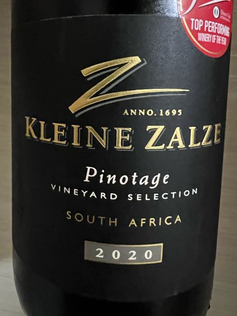 上品コーデはコレで安心！ Zalze Kleine Vineyard Pinotage(クライン・ザルゼ Selection グローブ