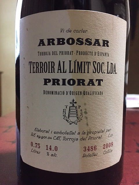 Terroir al Límit Arbossar