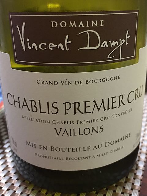 Dom. Vincent Dampt Chablis 1er Cru Vaillons(ドメーヌ・ヴァンサン・ダンプ シャブリ プルミエ・クリュ ヴァイヨン)