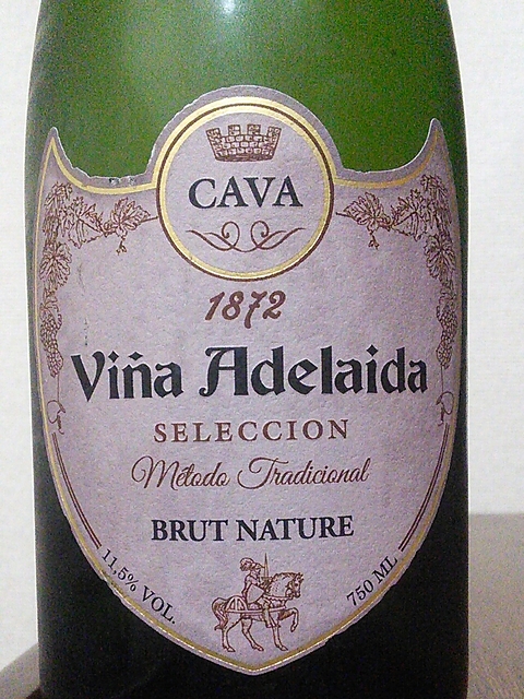 Viña Adelaida Cava Brut Nature(ヴィーニャ・アデライダ カヴァ ブリュット・ナチュール)