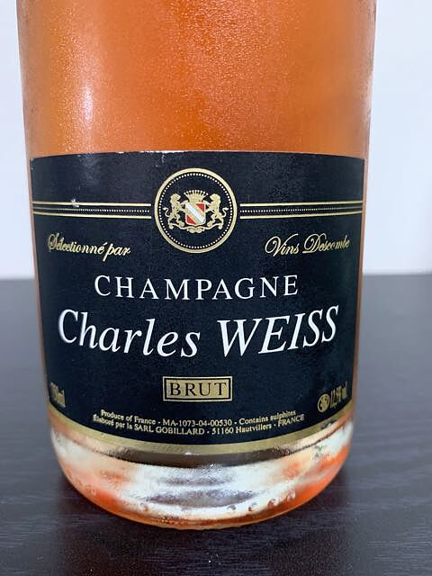 Champagne Charles Weiss Rosé Brut