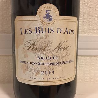 Vignerons Ardéchois Les Buis d'Aps Ardèche Pinot Noir