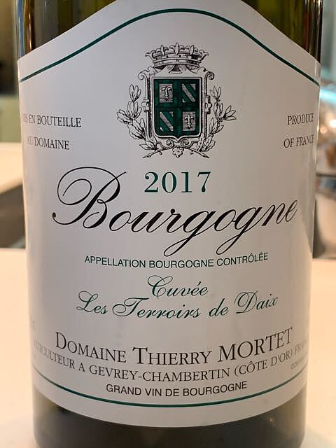 Dom. Thierry Mortet Bourgogne Cuvée Les Terroirs de Daix