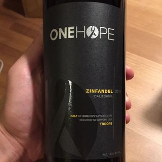 Onehope California Zinfandel(ワンホープ カリフォルニア