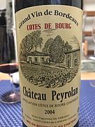 Ch. Peyrolan Côtes de Bourg(2004)