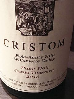 Cristom Pinot Noir Jessie Vineyard
