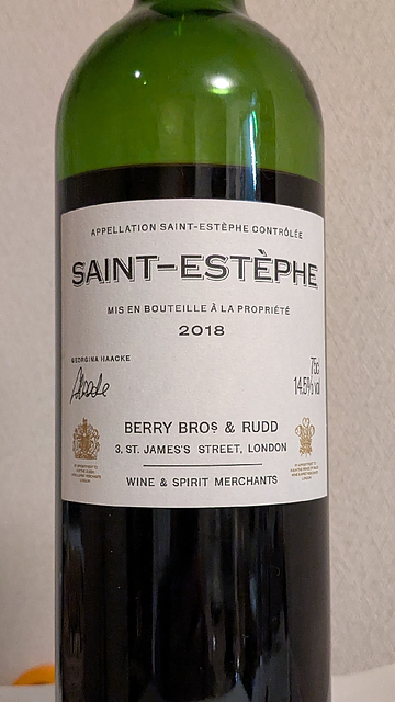 Berry Bros. & Rudd Saint Estèphe (Ch. Tronquoy Lalande)
