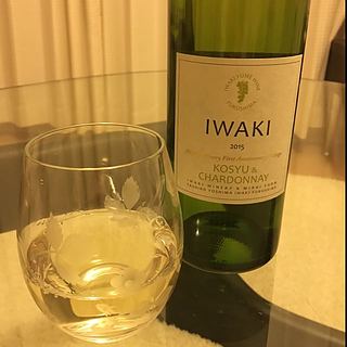 Iwaki Koshu & Chardonnay 2015(いわきワイナリー 甲州 シャルドネ)