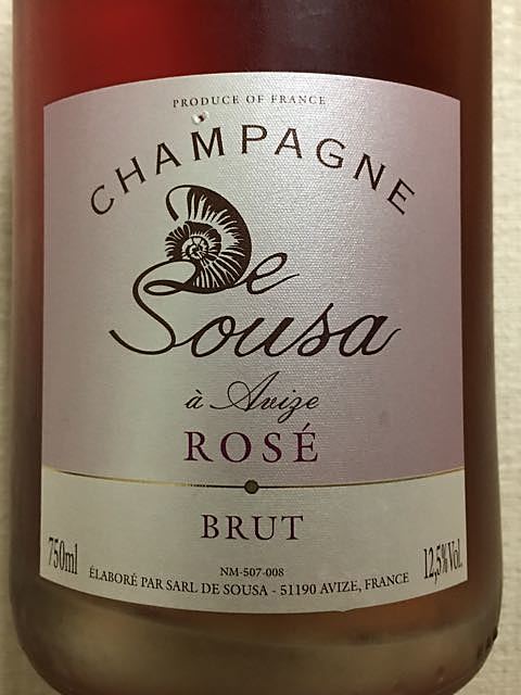 Champagne De Sousa Brut Rosé(シャンパーニュ・ド・スーザ ブリュット ロゼ)