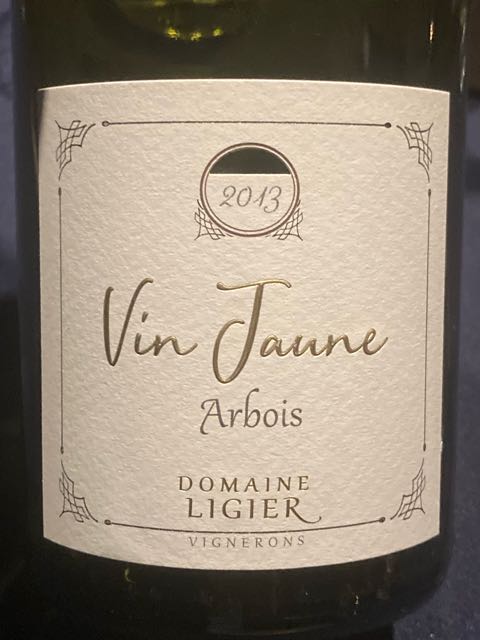Dom. Ligier Arbois Vin Jaune(ドメーヌ・リジエ アルボワ