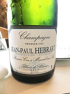 Jean Paul Hébrart Blanc de Blancs Brut 1er Cru(ジャン・ポール・エブラール ブラン・ド・ブラン ブリュット)