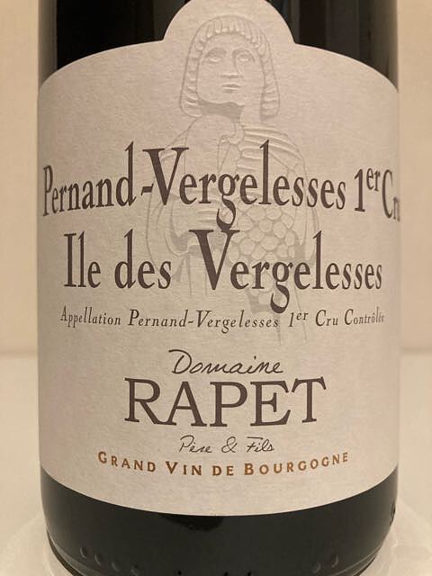 Dom. Rapet Père & Fils Pernand Vergelesses 1er Cru Ile des Vergelesses
