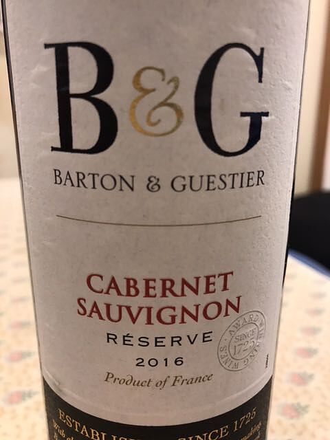 Barton & Guestier Cabernet Sauvignon Réserve