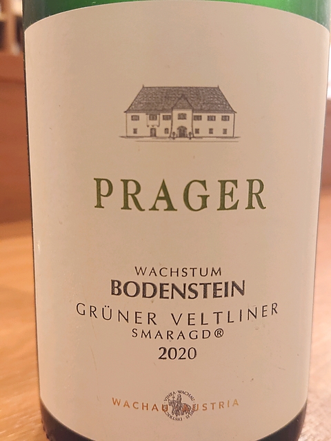 Prager Wachstum Bodenstein Grüner Veltliner Smaragd(プラーガー ヴァッフストゥム・ボーデンシュタイン グリューナー・ヴェルトリーナー スマラクト)