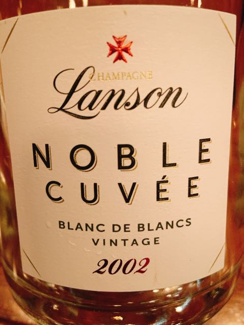 【20年超古酒】ランソン　ノーブルキュベ　2000 20年超古酒】ランソンノーブルキュベ2000（Lanson Noble