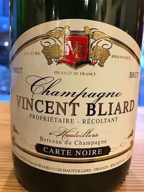 Vincent Bliard Carte Noire Brut(ヴァンサン・ブリヤール カルト・ノワール ブリュット)