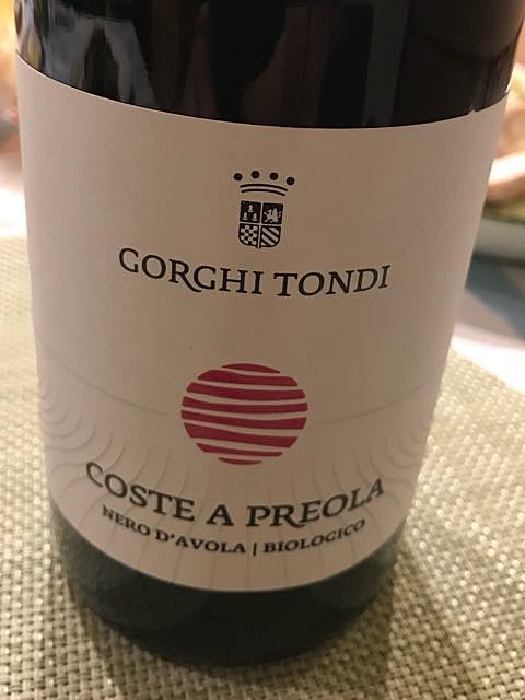 Gorghi Tondi Coste a Preola Nero d'Avola