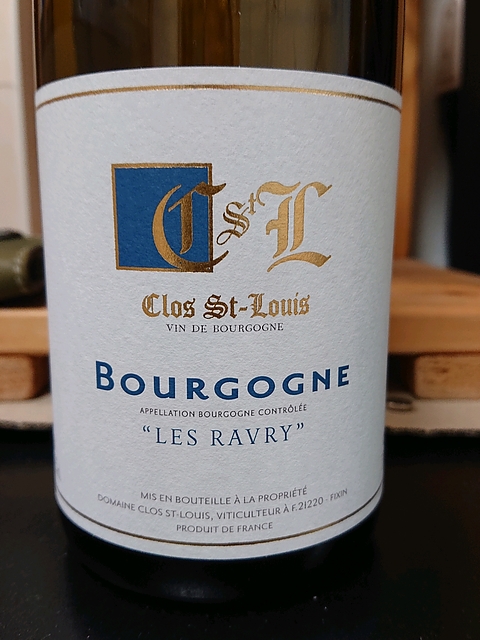 Clos St Louis Bourgogne Les Ravry