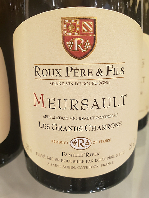 Roux Père & Fils Meursault Les Grands Charrons