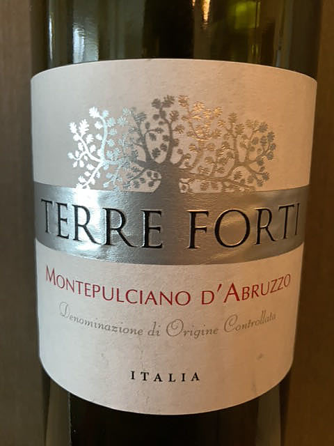 Terre Forti Montepulciano d'Abruzzo(テッレ・フォルティ モンテプルチアーノ・ダブルッツォ)