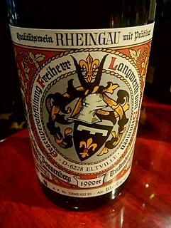 Freiherr Langwerth von Simmern Eltviller Sonnenberg Riesling trockenbeerenauslese(ラングヴェルト・フォン・ジンメルン エルトヴィラー・ソンネンベルク リースリング トロッケンベーレンアウスレーゼ)