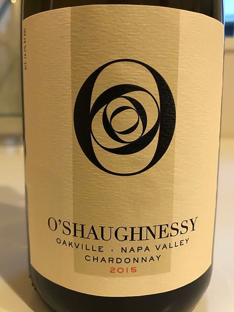 O'Shaughnessy Oakville Chardonnay(オショネシー オークヴィル シャルドネ)