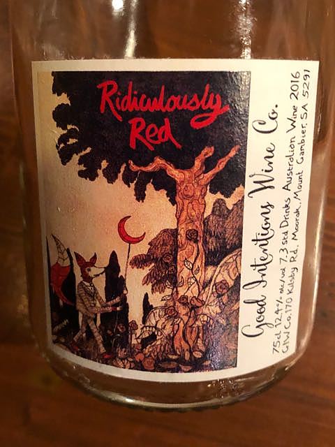 Good Intentions Wine Ridiculously Red