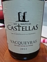 Les Hauts du Castellas Vacqueyras(2013)