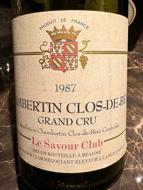 Le Savour Club Chambertin Clos de Bèze Grand Cru