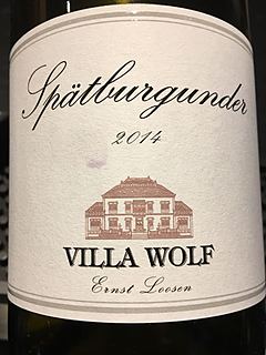 Villa Wolf Spätburgunder (Pinot Noir)(ヴィラ・ヴォルフ シュペートブルグンダー)