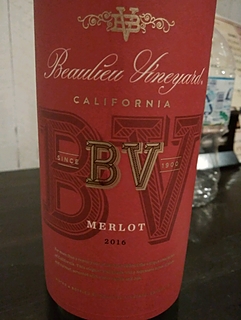 Beaulieu Vineyard BV California Merlot(ボーリュー・ヴィンヤード BV カリフォルニア メルロ)