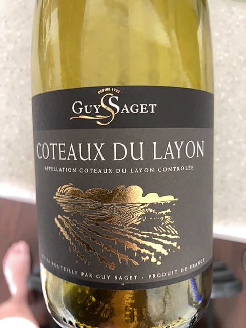 Guy Saget Coteaux du Layon Blanc