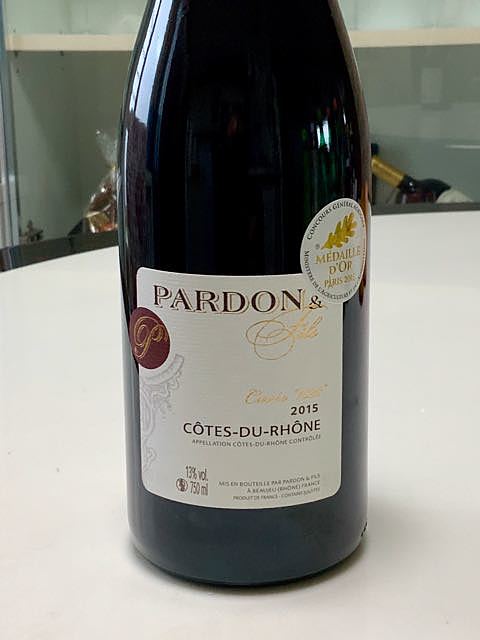 Pardon & Fils Côtes du Rhône Cuvée 1820