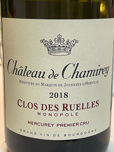 Ch. de Chamirey Mercurey 1er Cru Clos des Ruelles (Les Ruelles) Monopole