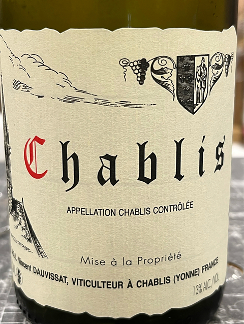 Vincent Dauvissat Chablis